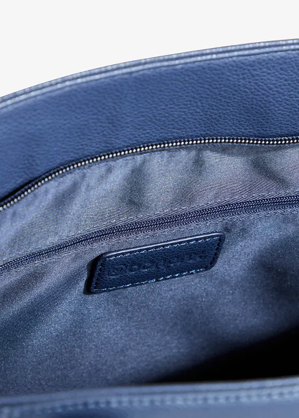Borsa shopper grande in materiali misti, bonprix