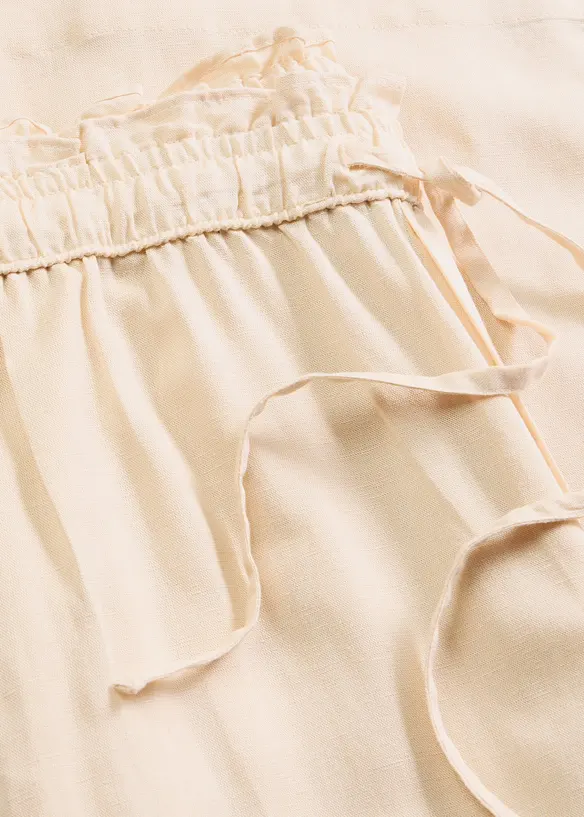 Pantaloni a palazzo in fresco misto lino, bonprix