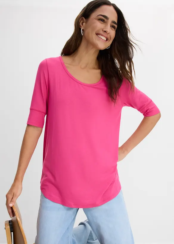 Maglia in misto viscosa morbido, bonprix
