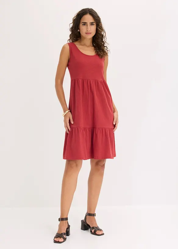 Abito in jersey di puro cotone, bonprix
