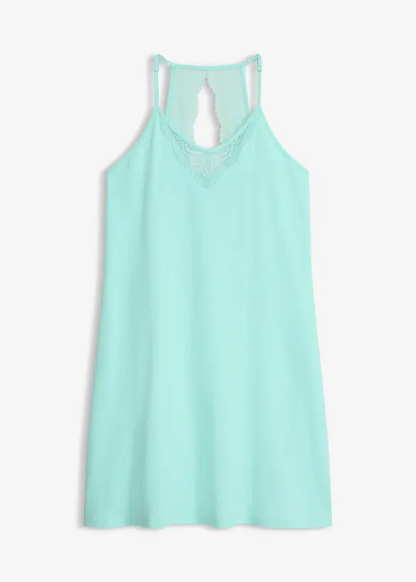Camicia da notte con pizzo dietro, bonprix