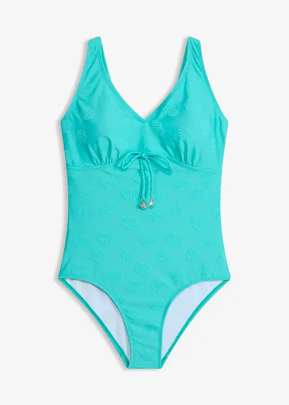 Costume intero in tessuto a trama operata, bonprix