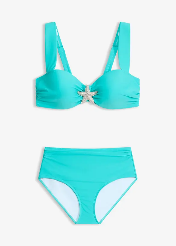 Bikini a balconcino con stella marina  (set 2 pezzi), bonprix
