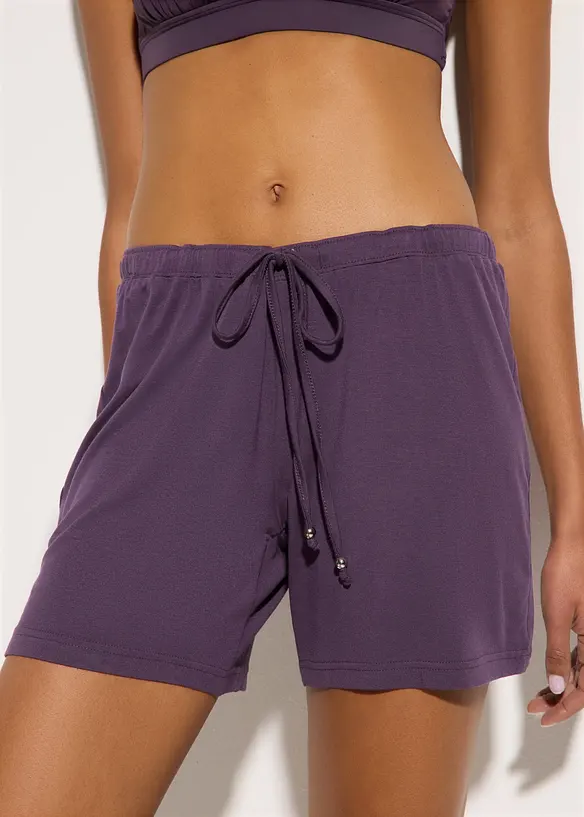 Pantaloncini da mare in misto viscosa fluente, bonprix