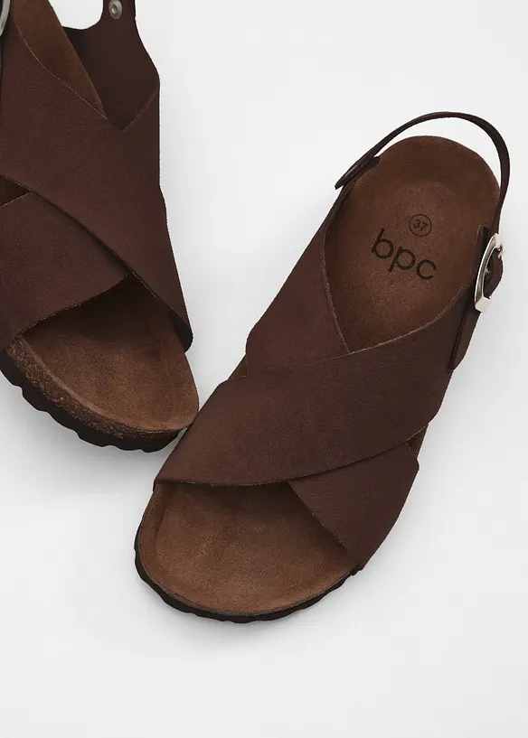 Sandali in pelle, bonprix