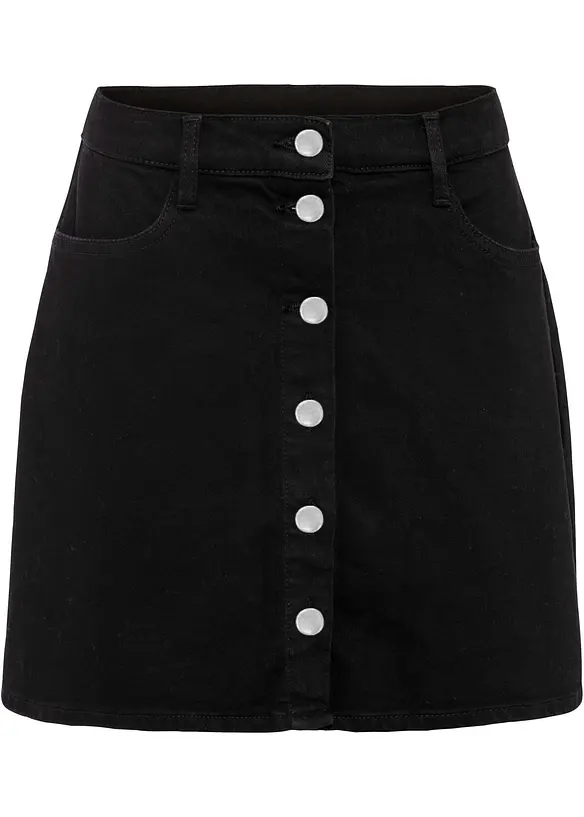 Gonna di jeans elasticizzata, bonprix