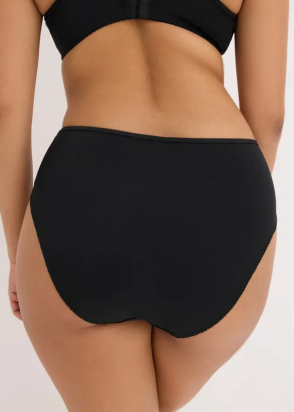 Slip alto con pizzo delicato (pacco da 2), bonprix