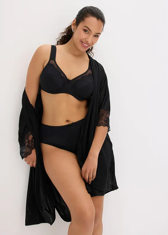 Slip alto con pizzo delicato (pacco da 2), bonprix
