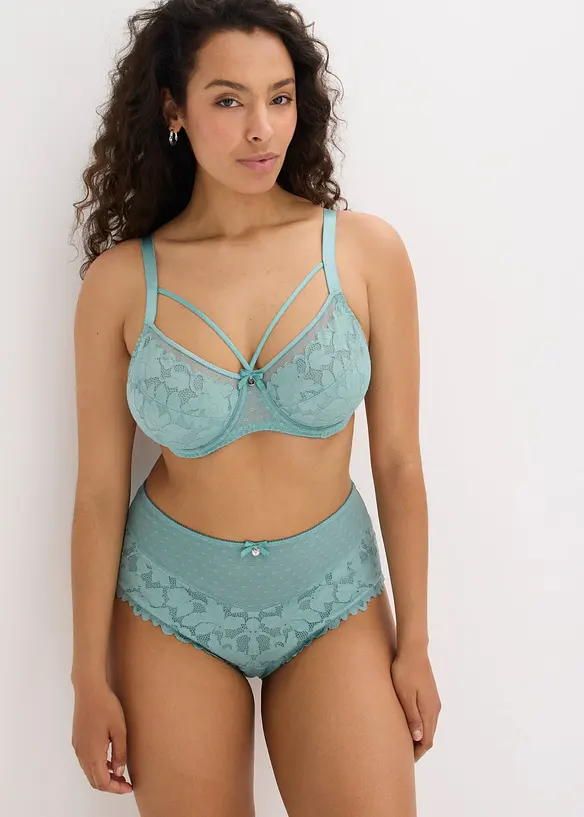Reggiseno minimizer con pizzo delicato, bonprix
