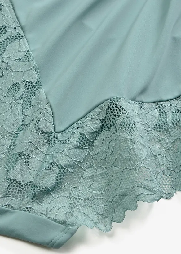 Culotte a vita alta con pizzo delicato, bonprix