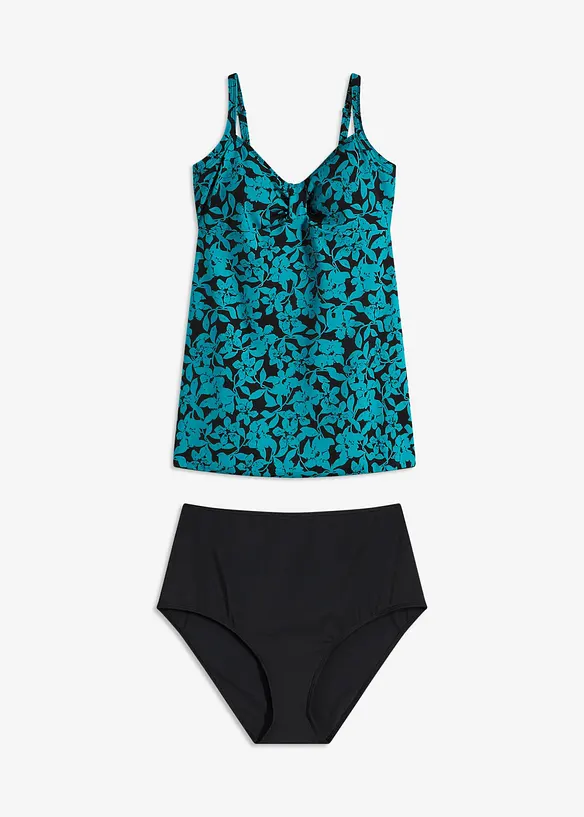 Tankini lungo (set 2 pezzi), bonprix
