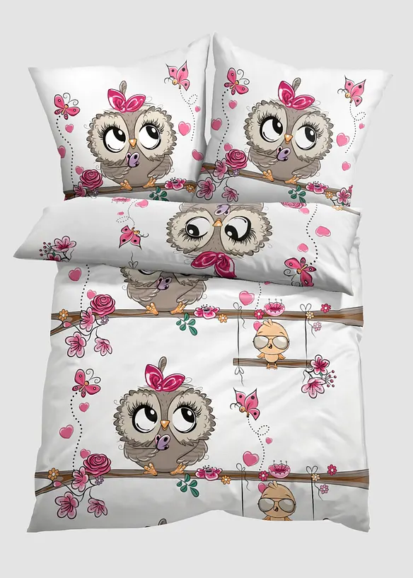 Biancheria da letto in misto cotone, bonprix