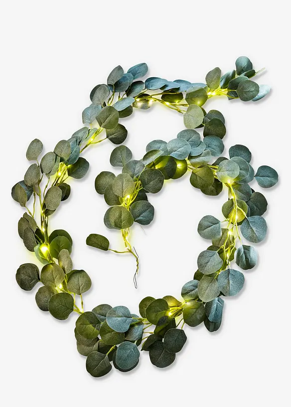 Ghirlanda di eucalipto artificiale LED, bonprix