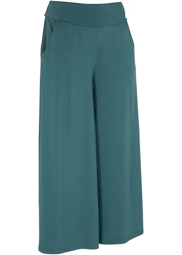 Pantaloni culotte loungewear con gambe larghe, bonprix