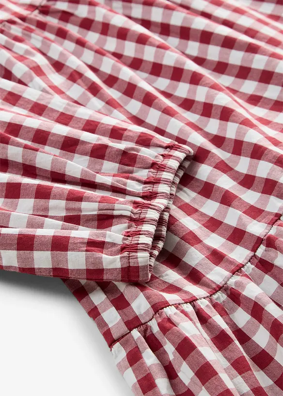 Abito tunica in misto cotone compatto, bonprix