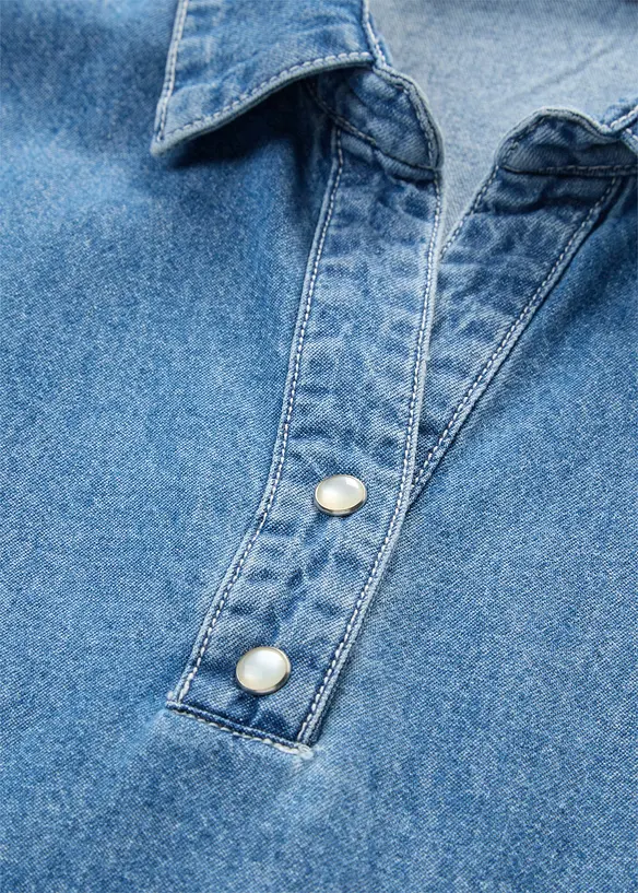 Abito in jeans di cotone biologico, bonprix
