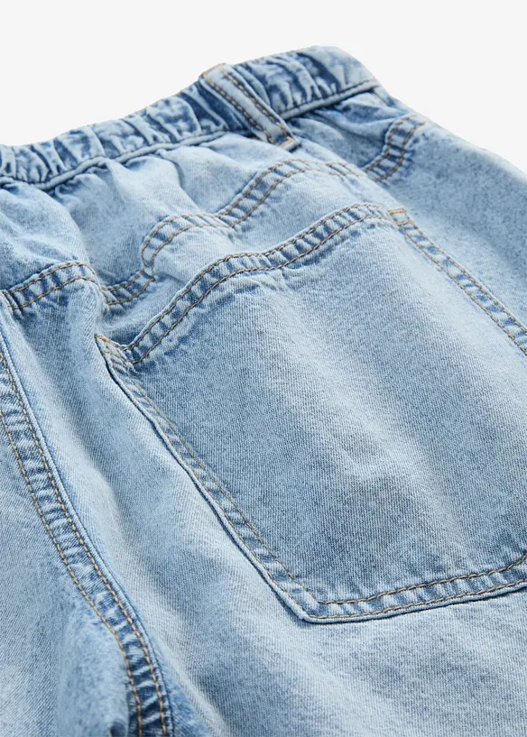 Jeans wide leg cropped, bonprix