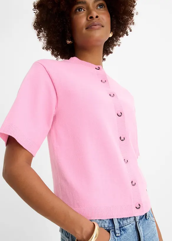 Cardigan in filato fine, bonprix