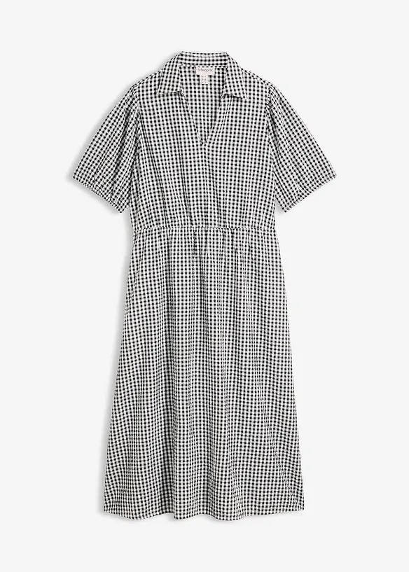 Abito midi in puro cotone, bonprix