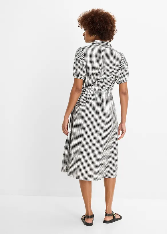 Abito midi in puro cotone, bonprix