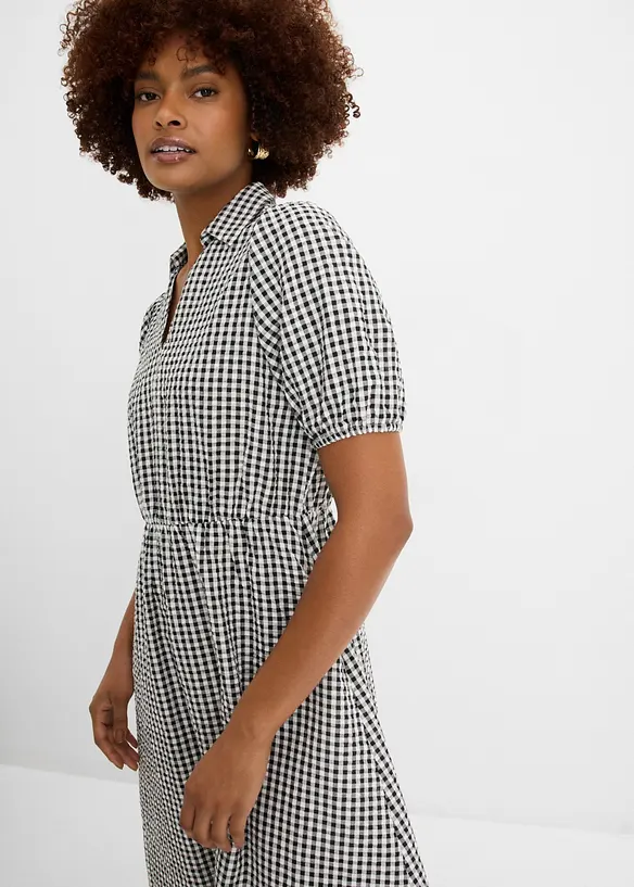 Abito midi in puro cotone, bonprix