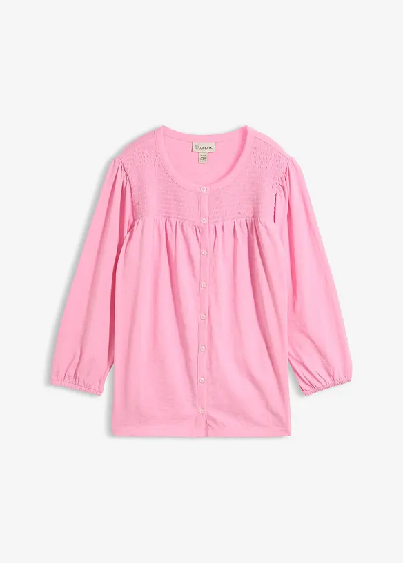 Maglia in filato fiammato di puro cotone biologico, bonprix