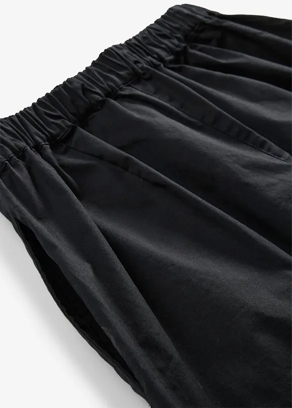 Pantaloni barrel in cotone, bonprix