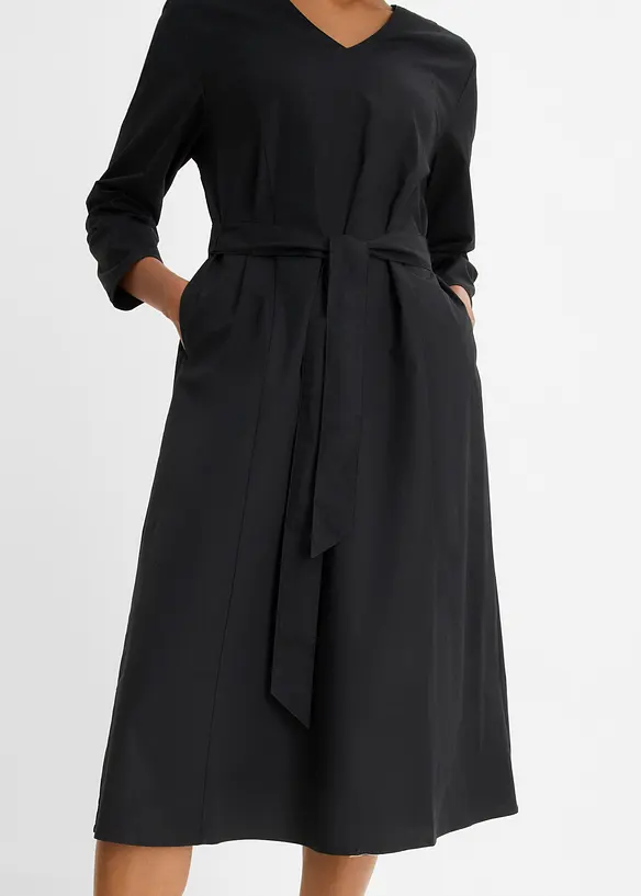 Abito svasato in cotone, bonprix