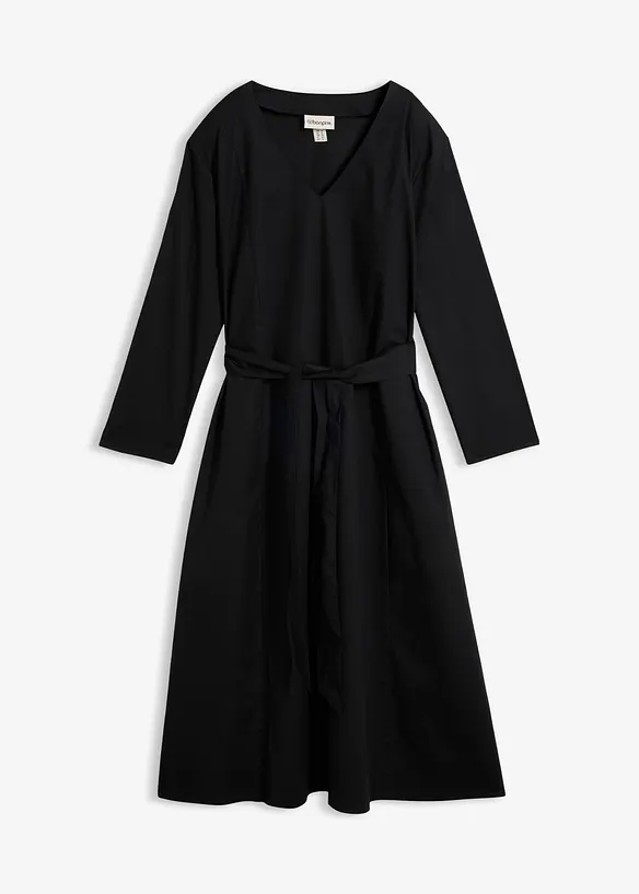 Abito svasato in cotone, bonprix