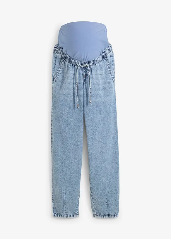 Jeans pr&eacute;maman alla caviglia, boyfriend fit, bonprix