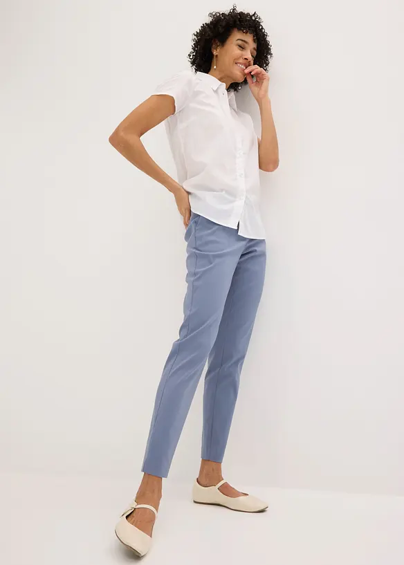 Pantaloni eleganti in bengalina elasticizzata, bonprix