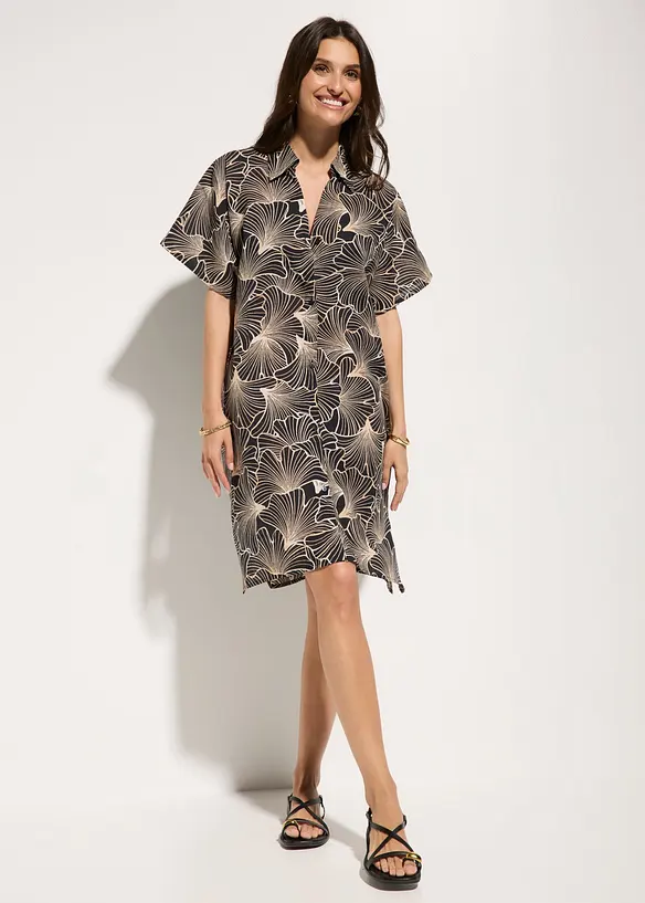 Camicia da spiaggia in puro cotone, bonprix