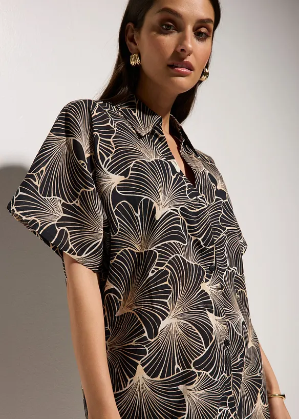Camicia da spiaggia in puro cotone, bonprix