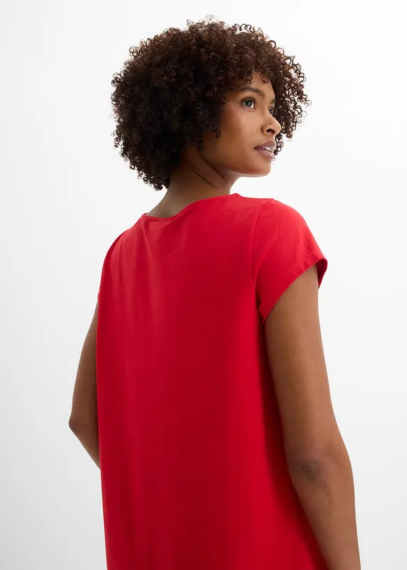 Abito in maglina di misto cotone elasticizzato, bonprix