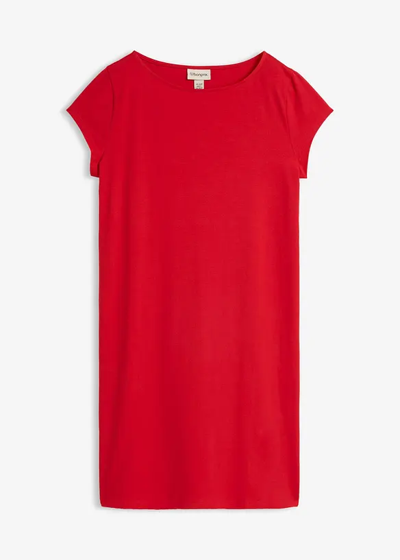 Abito in maglina di misto cotone elasticizzato, bonprix