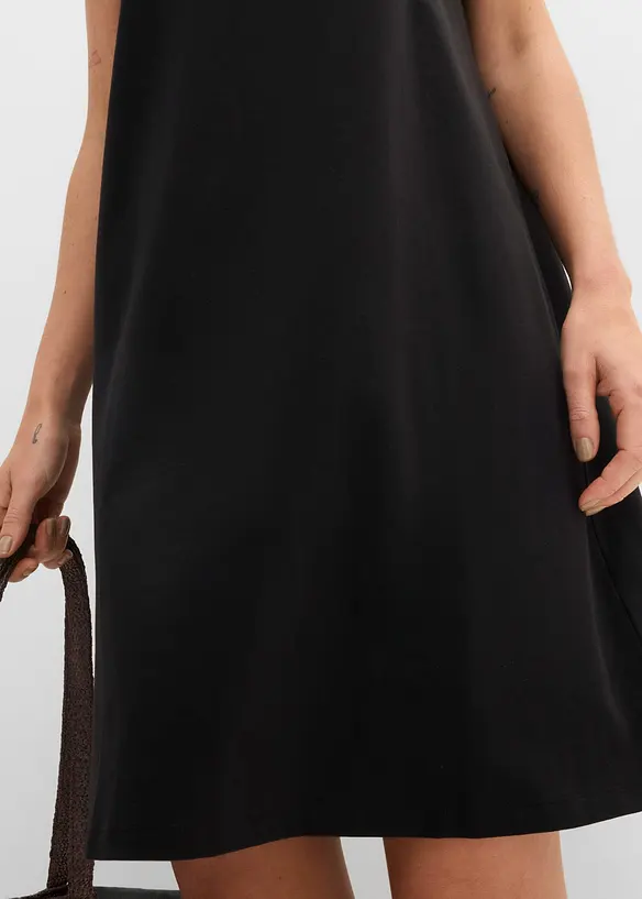 Abito in maglina di misto cotone elasticizzato, bonprix