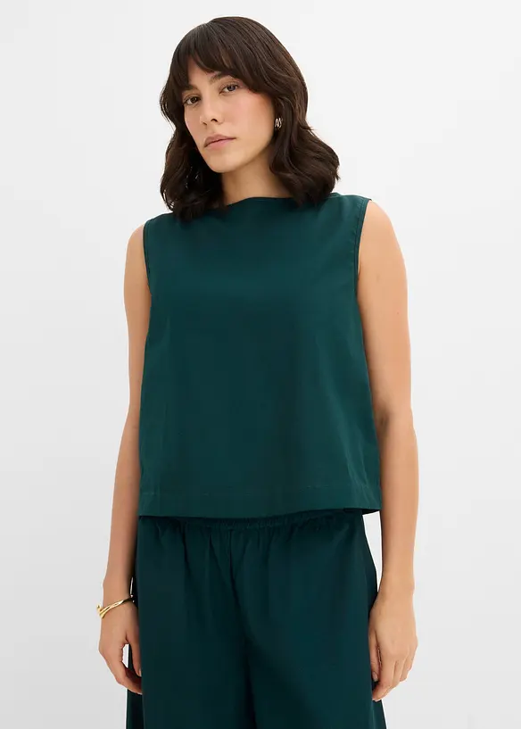 Top in puro cotone, bonprix