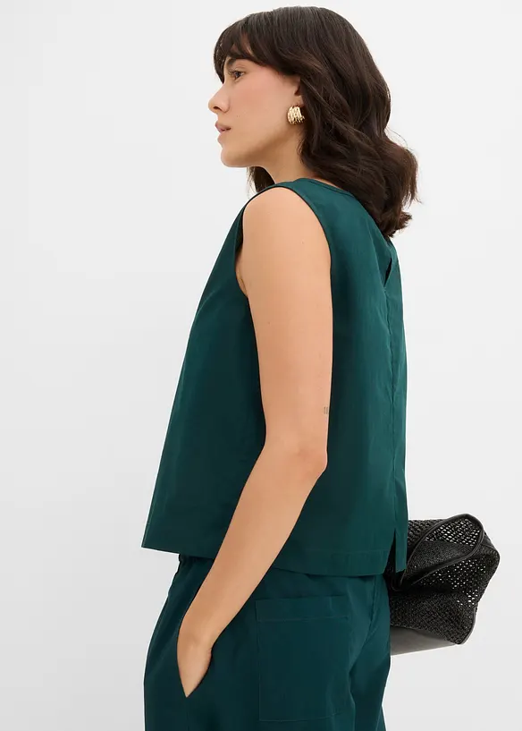 Top in puro cotone, bonprix