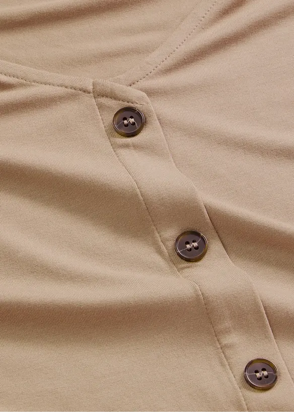 Top con bottoni, bonprix