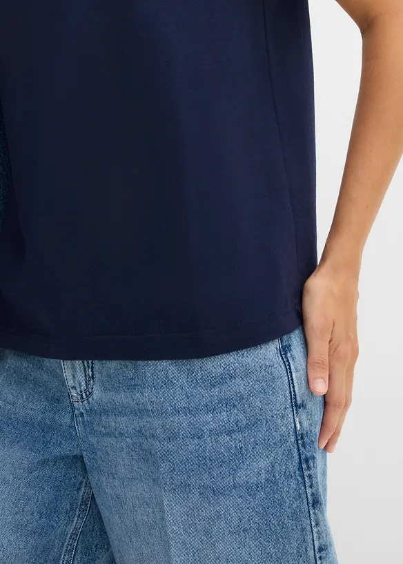 T-shirt in puro cotone, bonprix