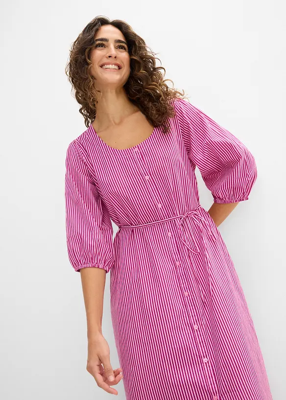 Abito lungo in puro cotone, bonprix