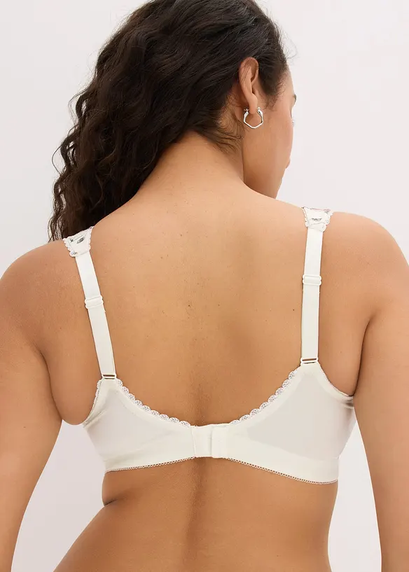 Reggiseno contenitivo senza ferretto con spalline imbottite, bonprix