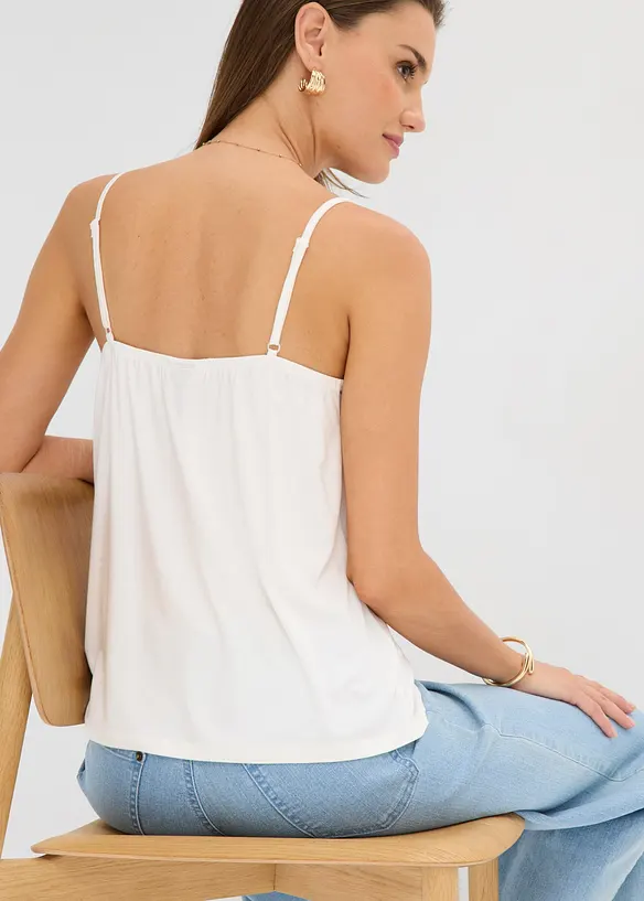 Top con spalline sottili, bonprix