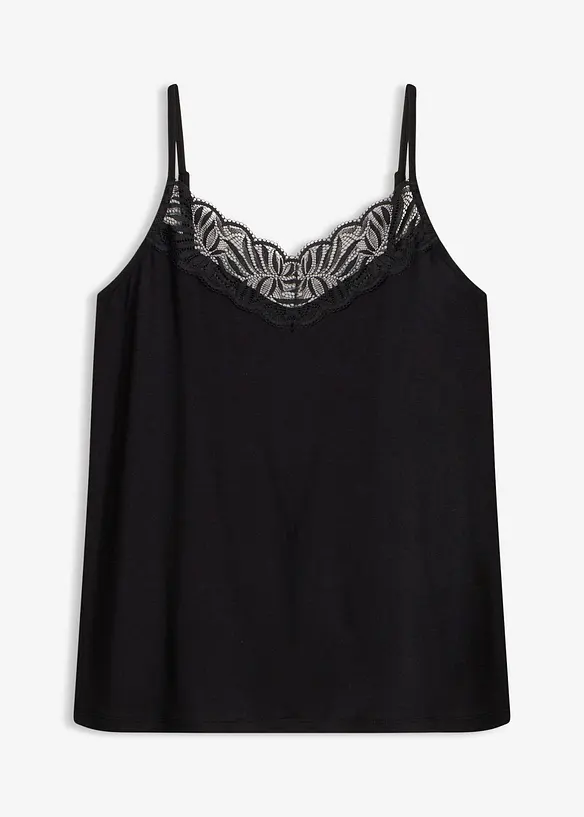 Top con spalline sottili, bonprix