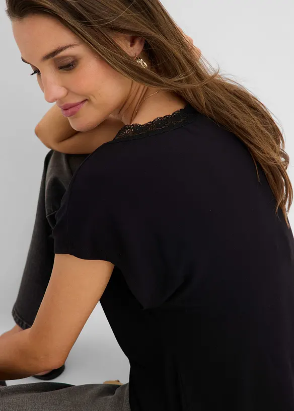 Maglia in morbida viscosa, bonprix