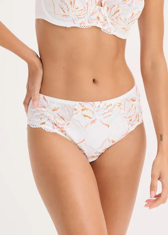 Slip alto con pizzo delicato, bonprix