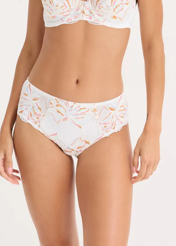 Slip alto con pizzo delicato, bonprix