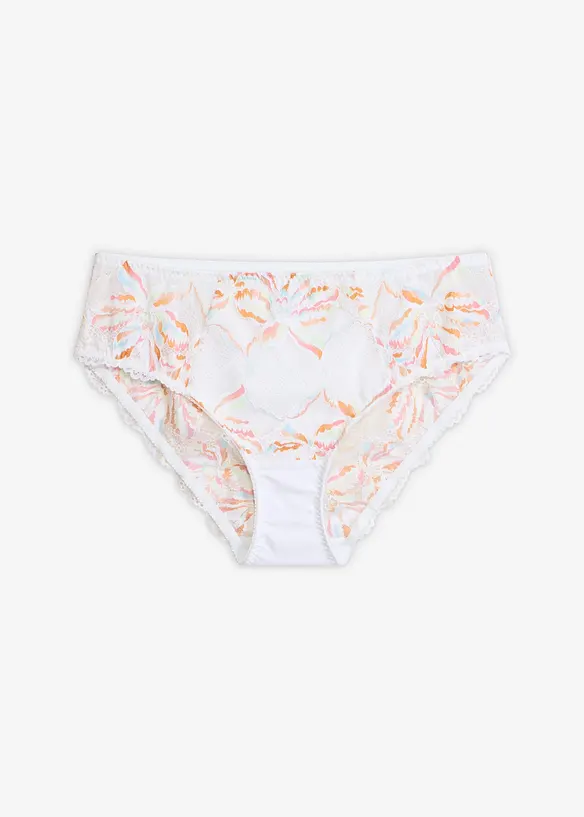 Slip alto con pizzo delicato, bonprix