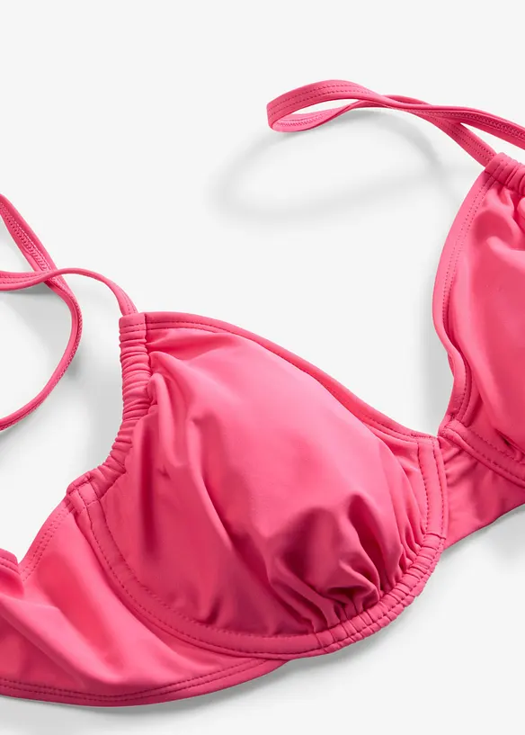 Reggiseno per bikini con arricciatura laterale, bonprix