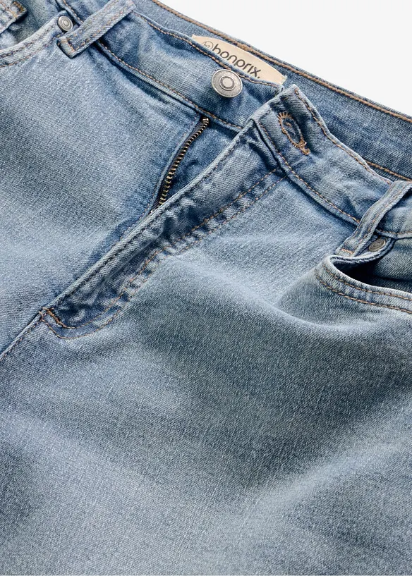 Jeans wide leg, vita alta, bonprix
